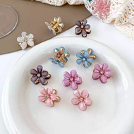 MINI FLOWER FRINGE CLIPS / FRINGE CLIPS HAIR ACCESSORIES FLOWER STYLE FRINGE CLIPS