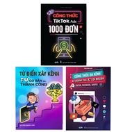 Combo 3 Cuốn Từ Điển Xây Kênh Từ Cơ Bản Đến Thành Công Công Thức Đa Kênh Công Thức Tiktok Ads 1000
