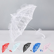 Lace Umbrella74cm Wedding Lace Trim Small Umbrella cosplay Props Umbrella Children's Performance Dan