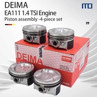 Volkswagen Piston 03c107065Ck VW Golf MK6 Jetta Polo Scirocco Tiguan Touran beetle 1.4 TsI 4-piece p