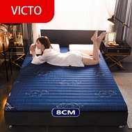 Memory Latex Fillings Mattress Topper Thicker Soft Tilam Single Queen King Size Foldable Tatami Mattress VICTO