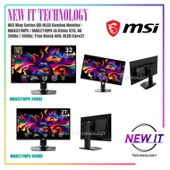 MSI Mag Series QD-OLED Gaming Monitor MAG321UPX|MAG271QPX|MPG321URX(0.03ms GTG,4K 240hz/360hz,True B