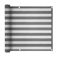 【Cheap Sale】1m 2m 3m 4m 5m 6m Gray and White Mixed Shade Net Privacy fence Sun Cream Balcony Fence O