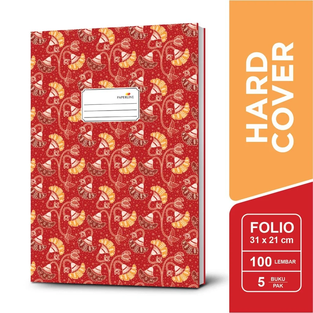 Buku Hard Cover Folio Paperline isi 100 Halaman