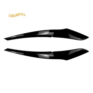 Car Headlight Eyebrow Eyelids Stickers Head Light Lamp Eyelid Trim Cover for     1 Series F20  2011-