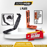 L PLATE - L PLATE UNIVERSAL - L Bracket Grip HandHeld With 2 Slots
