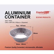 Star Aluminium Tray and Lids 3407/ Loh Mai Kai Tray and Lids