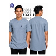 AL HAFIZ | KURTA ARDEEN LENGAN PENDEK | S - 5XL | 100% COTTON