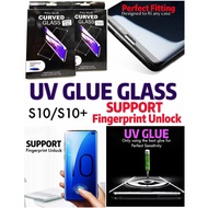[SG] Samsung S10 Plus / S10 Full UV Glue Tempered Glass Screen Protector