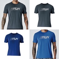 [AREXSPORT] AS-7412 Sports Top Men Ice Silk Clothes Cool Short Sleeve Plus Size Suction Row