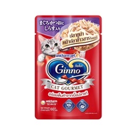 Ginno กินโนะ อาหารเปียกแมว เกรดพรีเมี่ยม ไม่เติมเกลือ [ยกลัง 48 ซอง] ขนาด 60 g