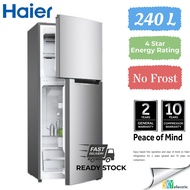 Kitchen supplies HAIER FRIDGE 240 Litres HRF-238H  , 2 DOOR REFRIGERATOR PETI AIS PETI SEJUK