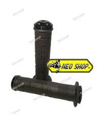 ปลอกแฮนด์ ปลอกมือ Domino A350 รุ่นใหม่ ปลายตุ้มCNC ผลิตจากยางเกรด A สำหรับมอเตอร์ไซค์ทุกรุ่น