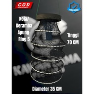 Koja/ Floating Cage / Tire Cage Fish Cage Fishing Cage 5 Thick NetRing