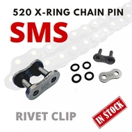520 415 428 HTM ORING CHAIN CLIP RIVET CLIP 520 CHAIN CLIP XRING (RANTAI EMAS) MOTORCYCLE ORING CHAI