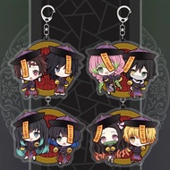 Anime Demon Slayer Keychain Demon Slayer Sword chibi Sword.g thi Backpack Bag Decoration Accessory