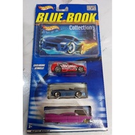 Hot Wheels Blue Book 2002 Collection Ferrari F355 Fandango Custom '59 Cadillac Gift Pack 3 Car Set