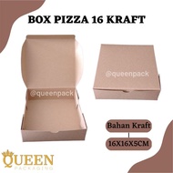 16 KRAFT PIZZA BOX | Pizza Cardboard | Pizza BOX | Kraft Cardboard