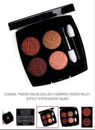 CHANEL 限量四色眼影盤 03 TWEED FAUVE