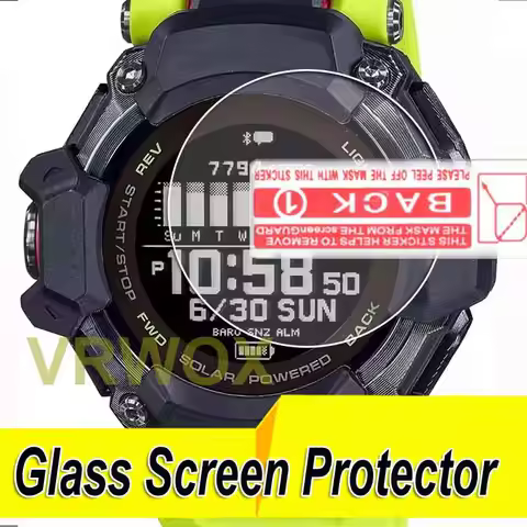 2PCS/3PCS Glass Screen Protector For GBD-H2000 GBD-100 GBD-800-4 GBD-H1000 Watch,2.5D Rounded Edges