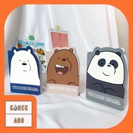 Note Book A6 We Bare Bears WBB Unique Cute Mini Journal Notebook