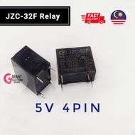 JZC-32F JT32F JT32F-G 5V 4pin 5A Relay DC5v