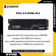Kingston KC3000 512GB 1TB 2TB 4TB M.2 2280 PCIe NVMe Gen4 SSD SKC3000