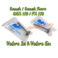 Suzuki Smash/Smash Revo/GSX110/FX110/GSX 110/FX 110 - Batang Enjin Valve Vlave Intake & Valve Exhaus