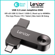 USB Lexar JumpDrive D500 Pendrive USB 3.2 Gen1 / USB-C Connection Read upto 400MB/s