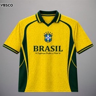 BRAZIL RETRO JERSEY VINTAGE FULLPRINTING SPORT/ VINTAGE JAPAN JERSEY/ RETRO FOOTBALL JERSEY/ VINTAGE