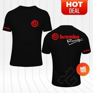 NEW T Shirt Cotton 160 GSM Brembo Racing Break Pad Performance Logo Short Sleeve SS Tee Unisex