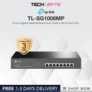 TP-Link TL-SG1008MP | 8-Port Gigabit Desktop | Rackmount Switch with 8-Port PoE+
