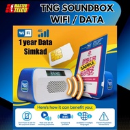 Touch 'n Go eWallet Soundbox wifi version data version with simcard TNG Soundbox
