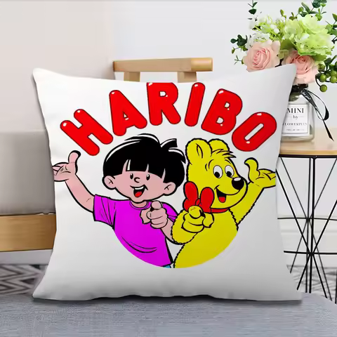 Fashion H-Haribo Pillow Case living Room Home Sofa Office Shop Cover Printing Comfort Decoration Nor