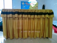 Cover Meja Prasmanan Renda Ukuran 75 x 60 x 75 cm (P x L x T)