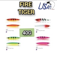 40g KURODAI FIRE TIGER JIG #MICRO JIG #LONG CAST METAL JIG