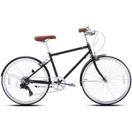 PANTHER FUN-M 26-inch City Bike | SHIMANO 7-Speed | CRMO Frame & Aluminum Parts | Stylish Urban Bicy