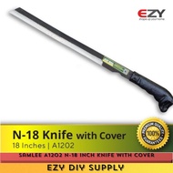 Samlee A1202 N-18 Inch Knife with Cover Outdoor Gardening Tools Knife Memotong Kebun Pokok Pisang Ka