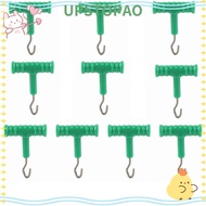 UPSTOPAO 10 Pcs Fishing Baiting Rig Tool, ABS Stainless Steel Hook Fishing Baiting Rig Tool, Durable