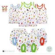 3PCS Bixby oblong singlet pop pants bixby available in sizes S, M, L, price listed is for 3 pieces