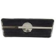 1968-1979 Corvette C3 Brake Pedal pad with DISC Brakes & Stainless Trim