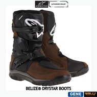 Alpinestars Belize Drystar Oiled Brown Waterproof Motorcycle Riding Boots 100% Original From Authorized Dealer