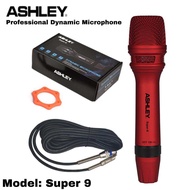 Mic Kabel Ashley I200 Super9 Dynamic Original Microphone Genggam Cable I 200 ( Bayar Ditempat )