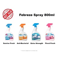 Febreze with Ambi Pur Fabric Refresher 800ml (Febreeze odor eliminator fabric spray for unwashables)