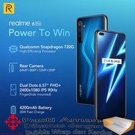 realme 6pro 6 pro 8/128 gb ram 8gb rom internal 128gb garansi resmi - biru