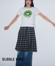 [Seojin Knit] Semi-Crop Short Sleeve T-Shirt