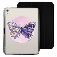 Bufferfly Moon iPad Air /Pro 2024 可拆式防摔透明 實色摺套