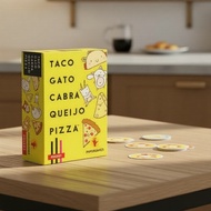 Taco Cat Goat Cheese Pizza Party Board Game Edisi Keluarga Taco Cat Goat Cheese Pizza Permainan Papa