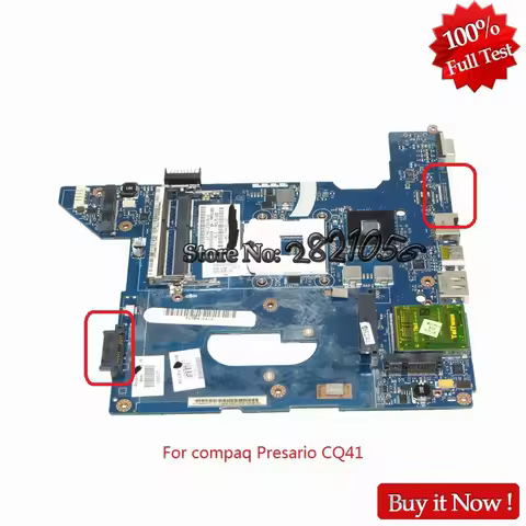 NOKOTION Mainboard NAL70 LA-4106P For hp compaq Presario CQ41 Laptop motherboard 590330-001 HM55 DDR