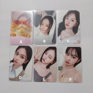 Photocard an yujin clio jp KR lenti ive official